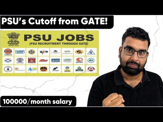 Minimum Cutoff Required for PSUs Branch Wise| Must watch if you are preparing for PSUs