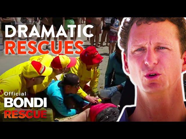 Most DRAMATIC Lifeguard Rescues (Bondi Rescue Season 10)