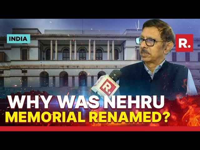 Why Was Nehru Memorial Renamed As Prime Ministers' Museum and Library? PMML VC Explains