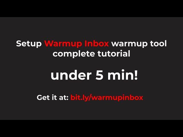 How to Setup Warmup Inbox | Email Inbox Warmup for Cold Email | Lemwarm Alternative