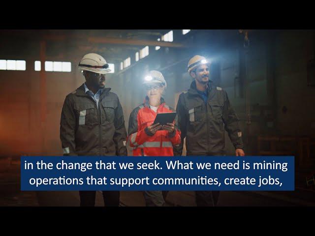 Solutions in 60 Seconds: Mining and the green recovery