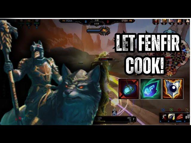 FENRIR WAS UNCHAINED AND UNSTOPPABLE IN SMITE!