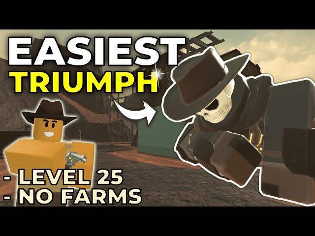 The EASIEST Badlands Triumph! | Free Ticket Strategy (TDS ROBLOX)