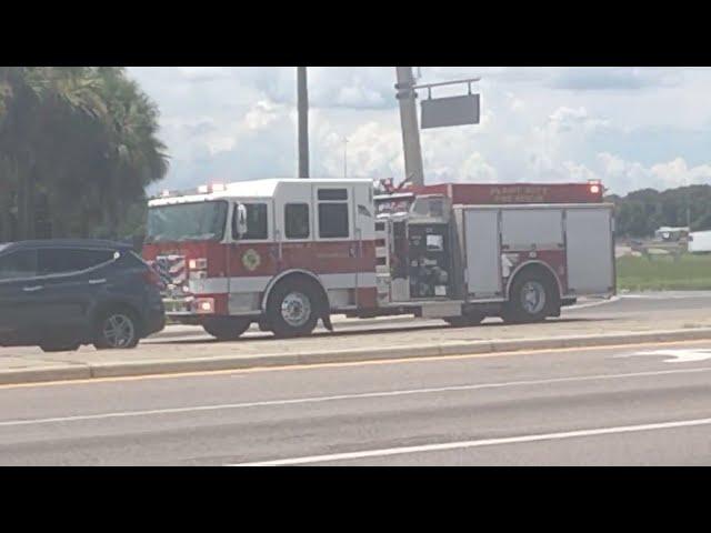 Plant City Fire Rescue Engine 2 Responding Code 3 (7/29/2024) 