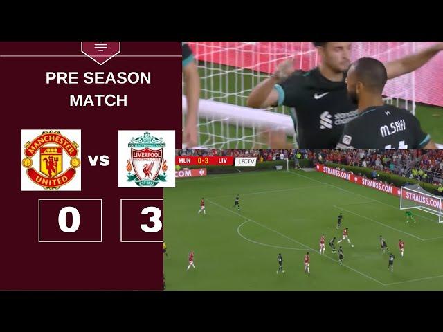 Man United Vs Liverpool 0-3 | All goals and Highlights 2024 HD