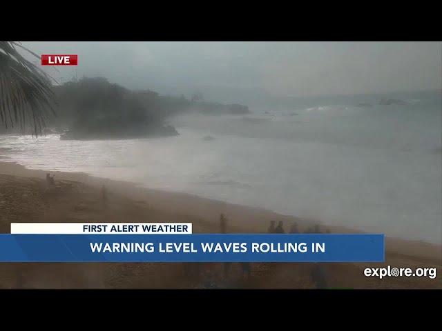 High surf warning triggers beach closures across the state