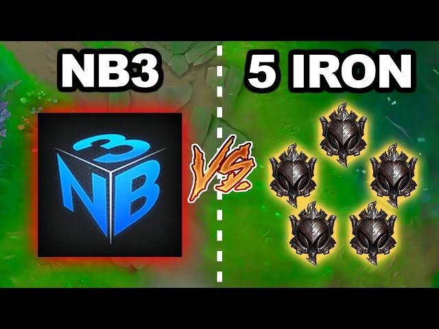 Nightblue3 vs. 5 Iron Players (1vs5) to prove them wrong