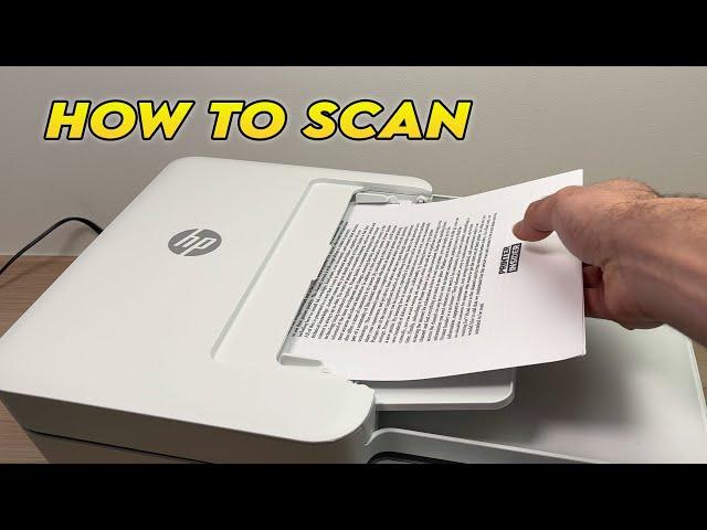 HP Deskjet 4155e Printer : How to Use the Scanner