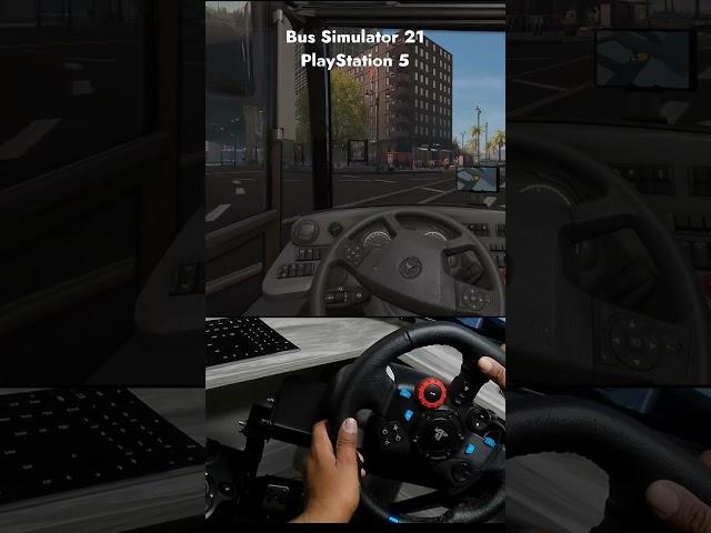 #shorts Bus Simulator 21 PlayStation 5 & Logitech G29 Steering wheel