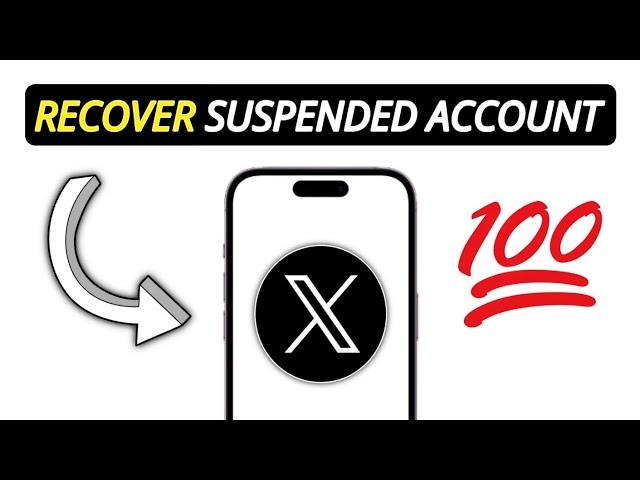 How to Fix Permanently Suspended Twitter Account ( NEW UPDATE 2024)