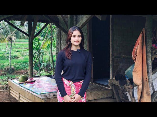 WOOW...KAGET‼️JUMPA GADIS BULE INGGRIS CANTIK TINGGAL SENDIRI DI GUBUK REYOD TENGAH SAWAH