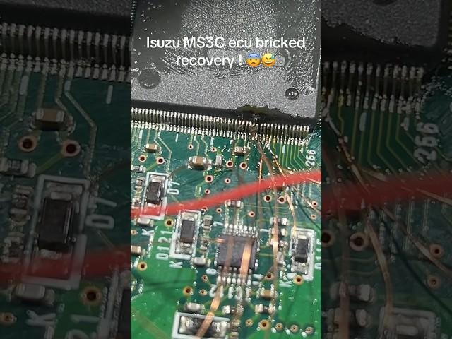 Isuzu transtron bricked ecu recovery 