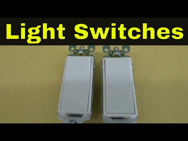 3 Way VS Single Pole Light Switches-What's The Difference