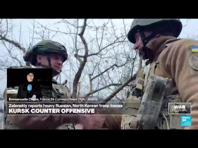 Ukranian troops launch counterattack in West Russia region • FRANCE 24 English