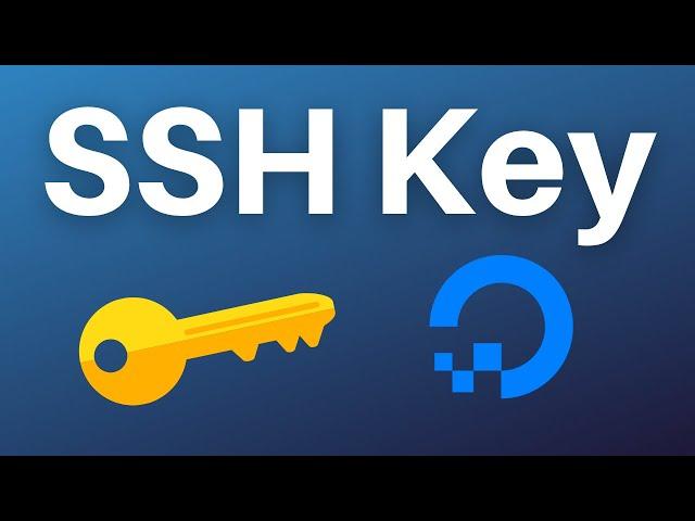 How to SSH into DigitalOcean with a Key (no password)