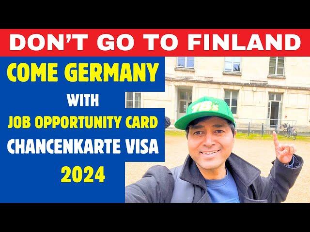 Germany Spouse Visa with Opportunity Card Work Visa VS Finland Spouse Work Visa| New Immigration Law