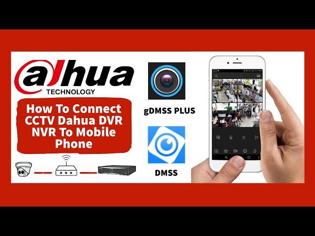 How To Connect Dahua DVR NVR To Mobile Phone Using DMMS gDMMS App