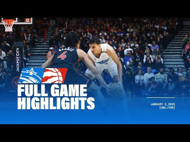 FULL GAME HIGHLIGHTS: MAGIC VS. RAPTORS 1.03.25