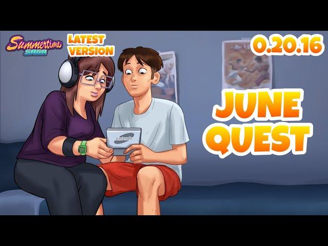 June Complete Quest (Full Walkthrough) - Summertime Saga 0.20.16 (Latest Version)