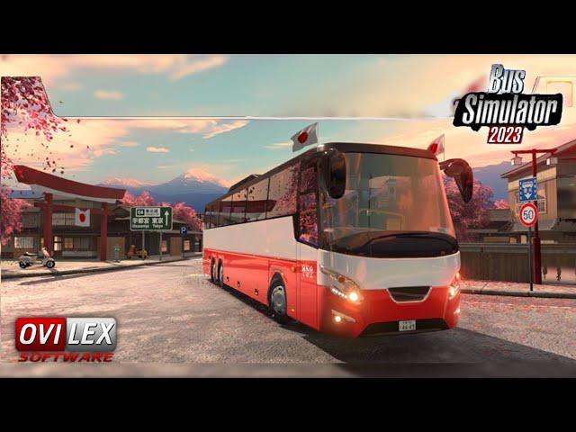 Bus Simulator 2023 UPDATE! - New Map & New Coach Bus Added (VDL Futura)