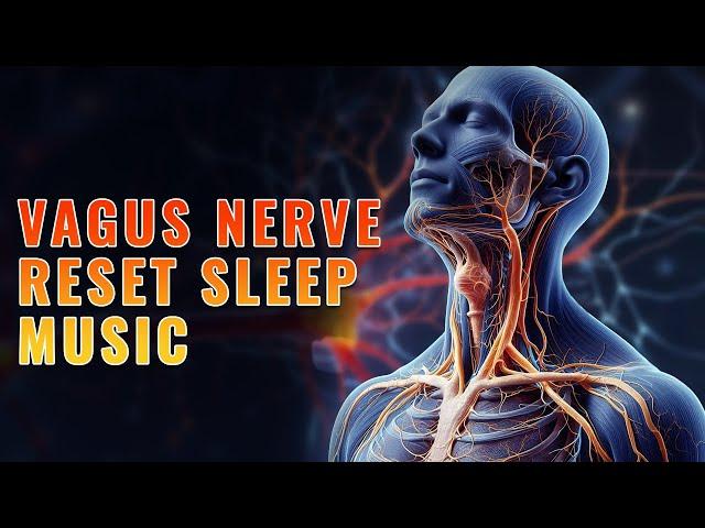 528Hz Parasympathetic Nervous System Healing Frequency | Vagus Nerve Stimulation Sleep Music