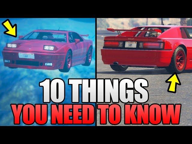 10 THINGS YOU NEED TO KNOW ABOUT THE NEW ARDENT DLC CAR & OTHER CONTENT IN GTA 5 ONLINE! (GTA V)