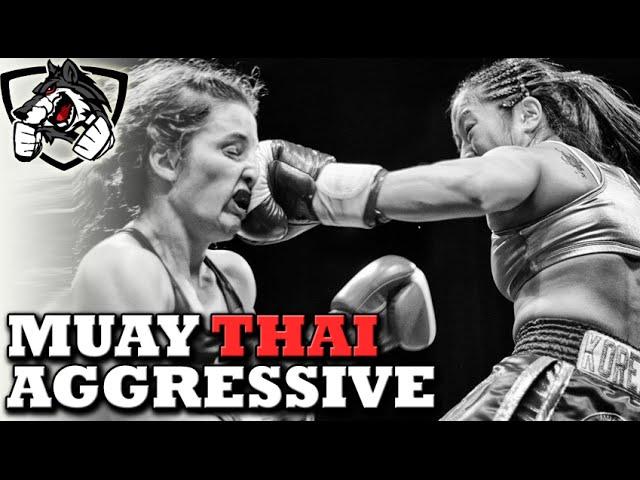 How to Fight an Aggressive Opponent with Muay Thai Techniques