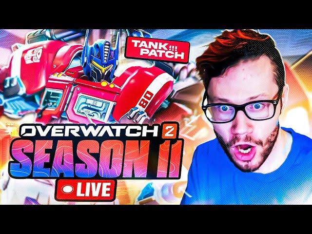 MID SEASON PATCH, BUFFED TANKS??  !gamersupps !ironside !merch