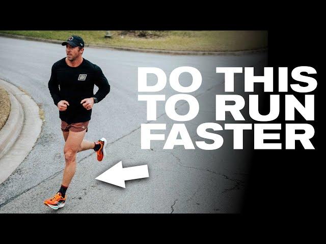 If You Want to Run Faster, Do This!