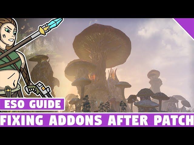 Fixing ESO Addons After a Major Patch - Out of Date Addons - Elder Scrolls Online