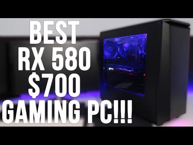 Best $700 Gaming PC Build Guide - AMD RX 580 Ryzen 5 1500X (w/ Benchmarks)