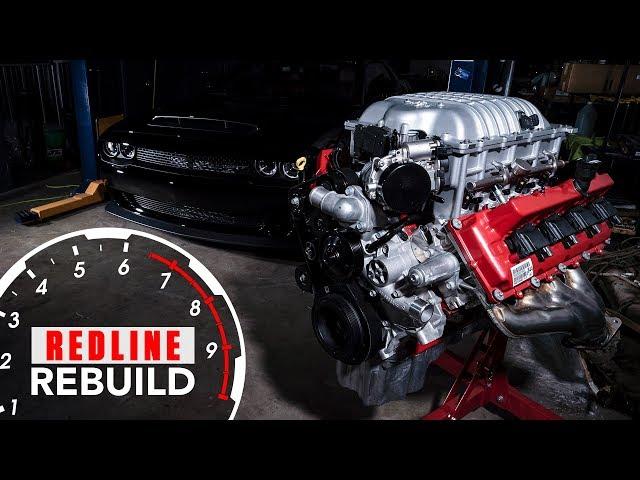 Engine build time-lapse 840-hp Dodge Demon Hemi V-8 | Redline Rebuilds - S3E1