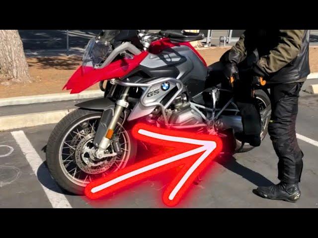 How To Use The CENTER STAND On A Motorcycle