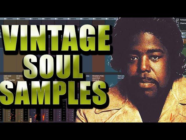 HOW TO MAKE A 70S SOUL SAMPLE LIKE BARRY WHITE FROM SCRATCH| SOUL MUSIC