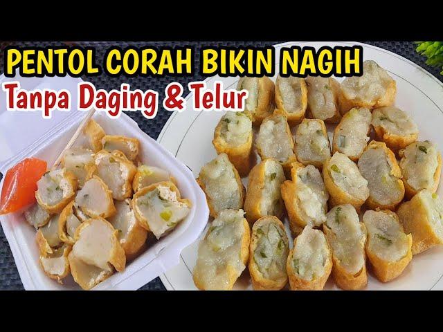 RESEP MEMBUAT PENTOL CORAH !! LUDES HITUNGAN JAM  !! LARIS BANGET