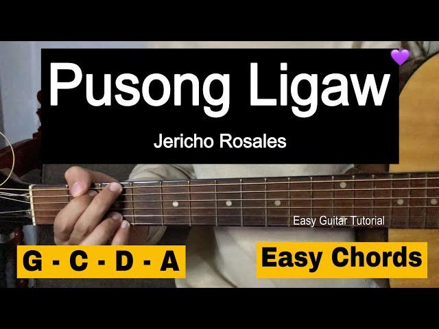 Pusong Ligaw - Jona | Easy Guitar Tutorial