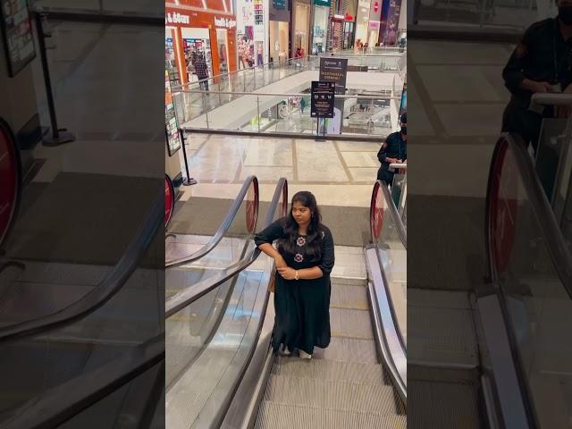 Types of People on Escalator#sharmilageorge #shorts