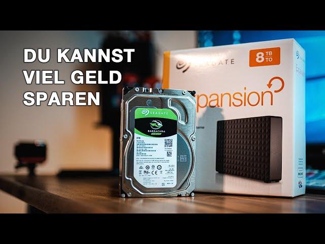 Festplatten kaufen Spartipp I Wie du hunderte Euro sparen kannst I 4K