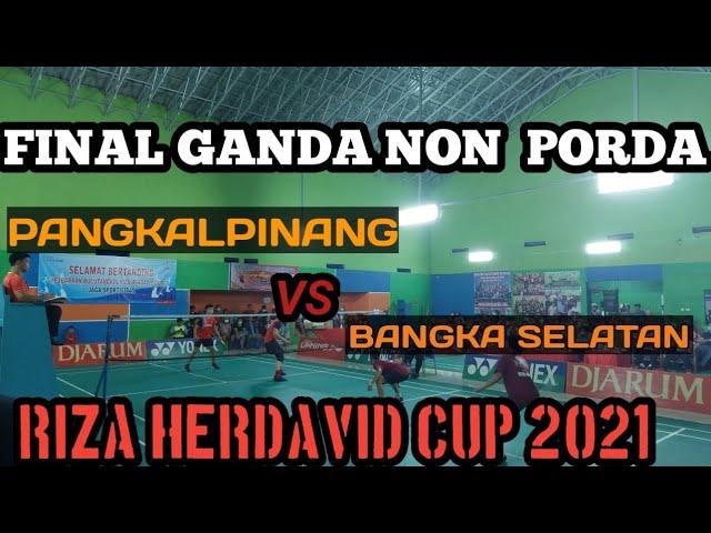 PB JBS Vs PB Rajawali || Final Riza Herdavid Cup 2021. #badminton #bangkaselatan