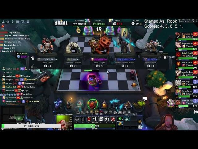 TB 4 Aqirs 4 Beasts! Dota Auto Chess! Season 30!