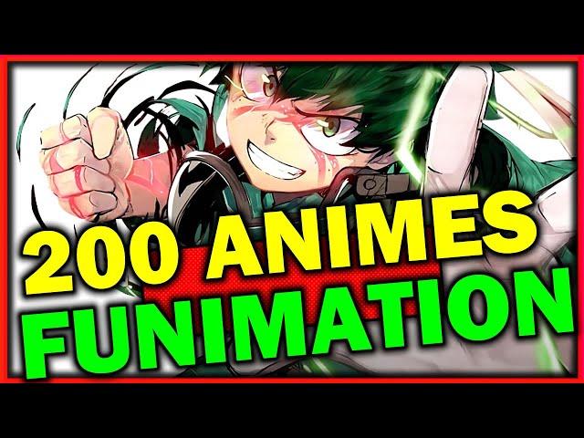 200+ Animes na Funimation Brasil em Dezembro