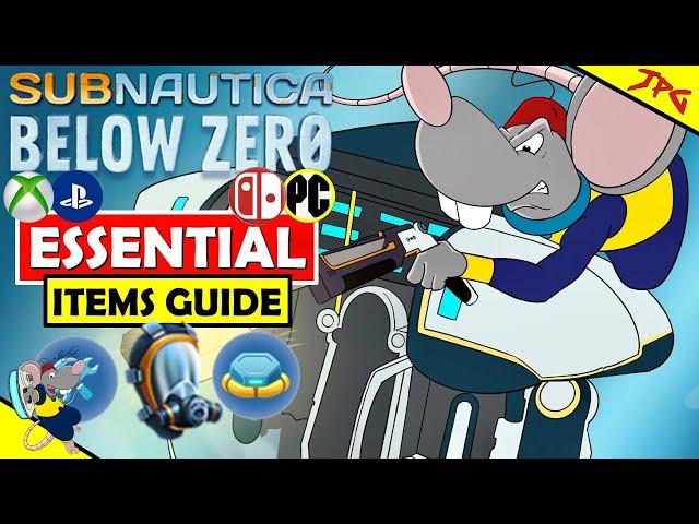 Subnautica BELOW ZERO Starter Guide - Tools And Equipment - How To Find And Craft! Top Tips!