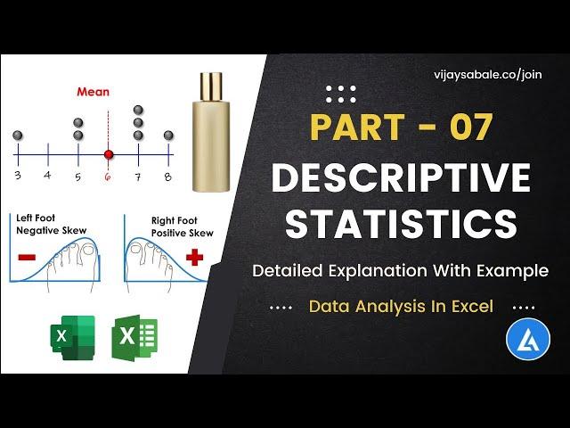 Descriptive Statistics In Excel: Detailed Explanation With Example