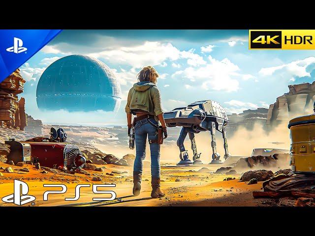 STAR WARS OUTLAWS NEW OPEN WORLD EARLY GAMEPLAY | REALISTIC ULTRA GRAPHICS 4K60FPS PART 3