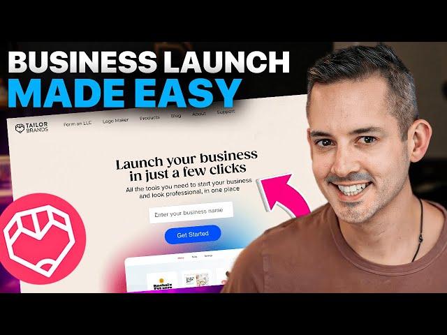 Launch Your Business from Scratch with This One Tool (@Tailorbrands Review @philpallen)