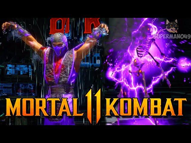 The Amazing Klassic Lightning Brutality! - Mortal Kombat 11: "Rain" Gameplay