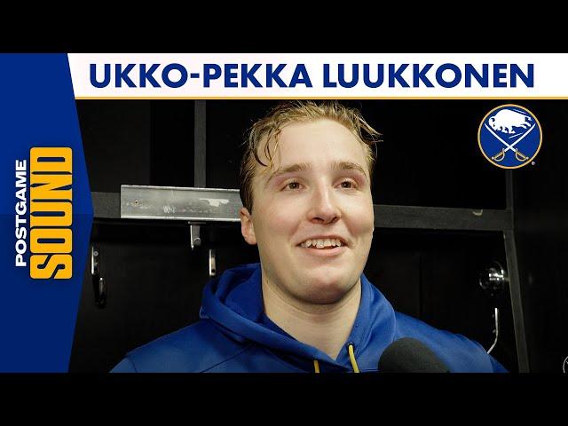 "We Fought Well" | Ukko-Pekka Luukkonen Earns Shutout In Buffalo Sabres Win Over LA Kings