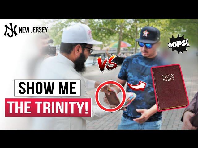 ️ CHRISTIAN fails to Prove TRINITY from the BibleShaykh Uthman | New York