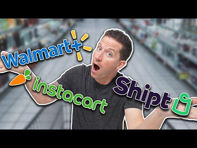 Instacart vs Shipt vs Walmart: My Honest Review!