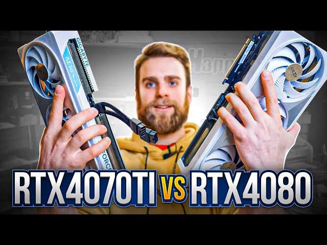 Битва RTX4070ti vs RTX4080! Кто лучше? Какую купить? Зачем все это!))) 